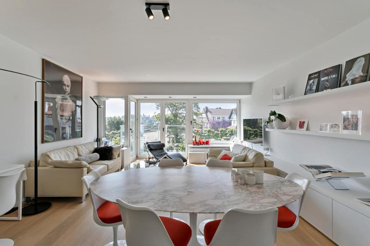 Top Location! Unique Luxurious 2-Bedroom Apartment In Knokke - 'T Zoute Eksteriør billede