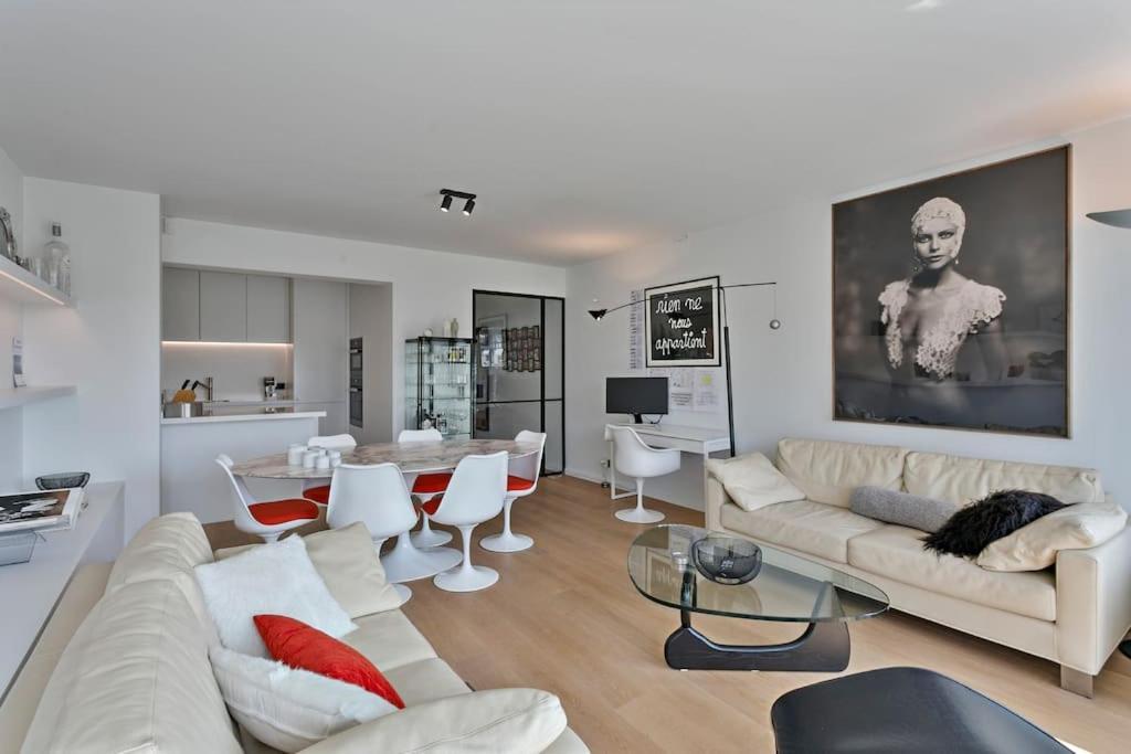 Top Location! Unique Luxurious 2-Bedroom Apartment In Knokke - 'T Zoute Eksteriør billede